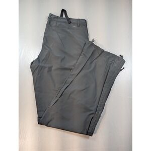 REI Women's Hiking Pants Size 12 Gray Nylon Spandex Zip Pocket Cargo Outdoor